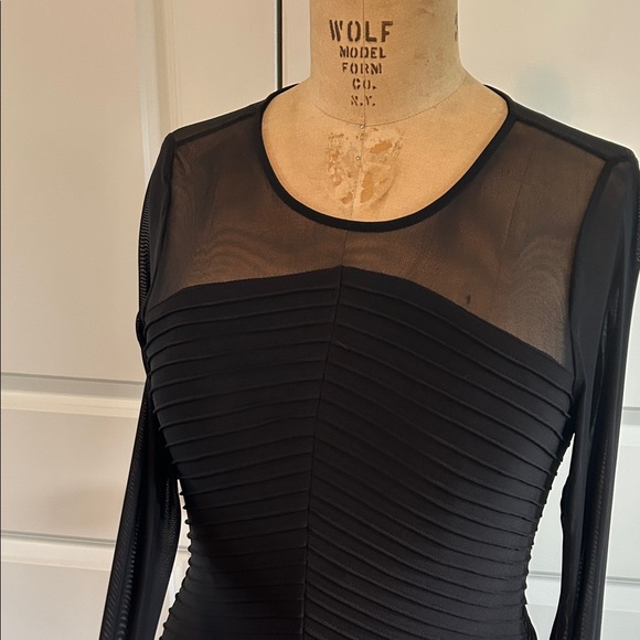 Calvin Klein Black Long Sleeve Dress - Picture 2 of 7